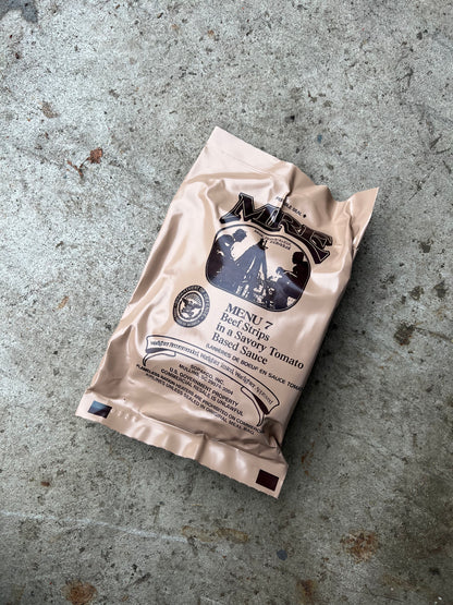US Military Surplus Individual Meal Ready to Eat (MRE) - 1 Pack