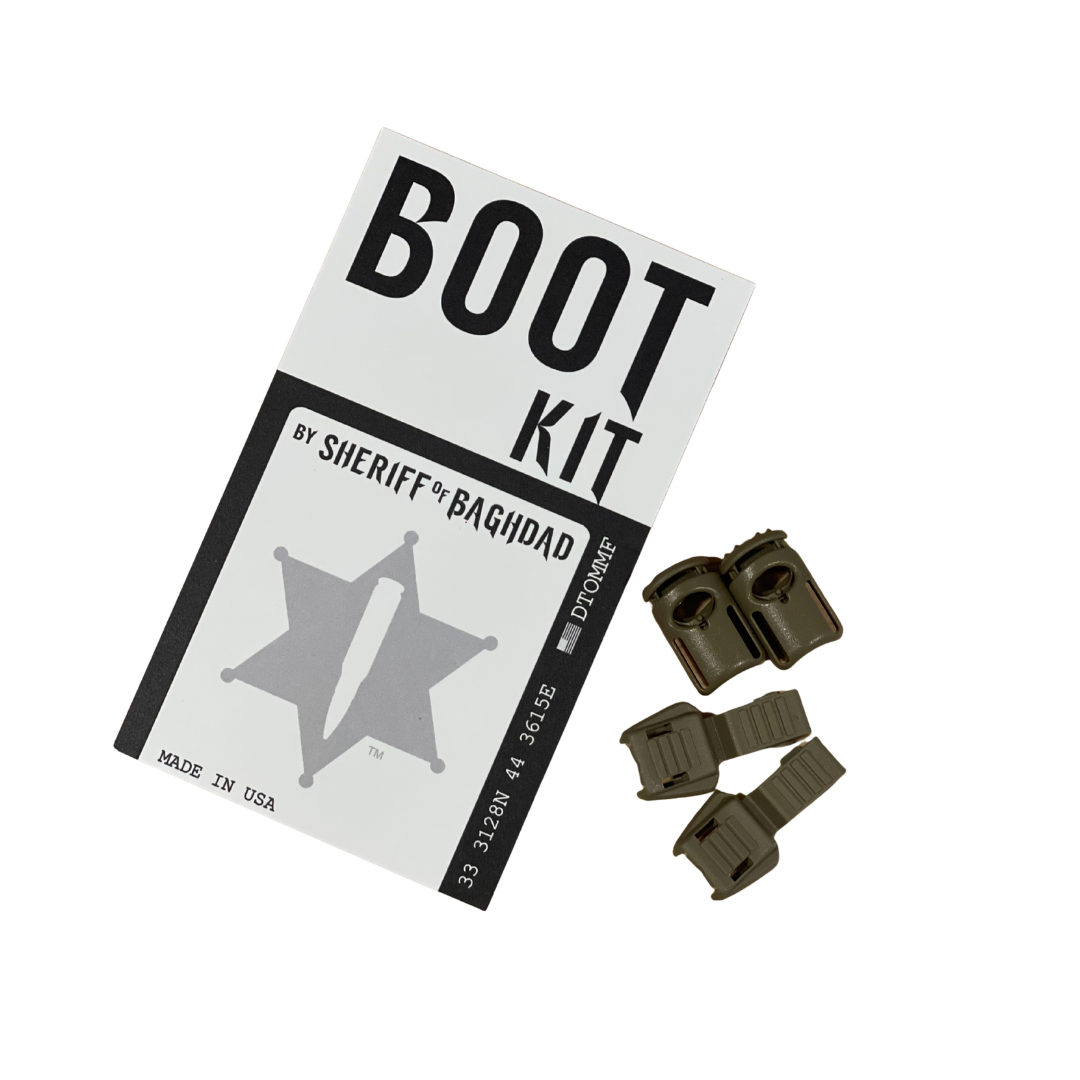 SOB Tactical Boot Kit  - Streamlined Boot Lace Management