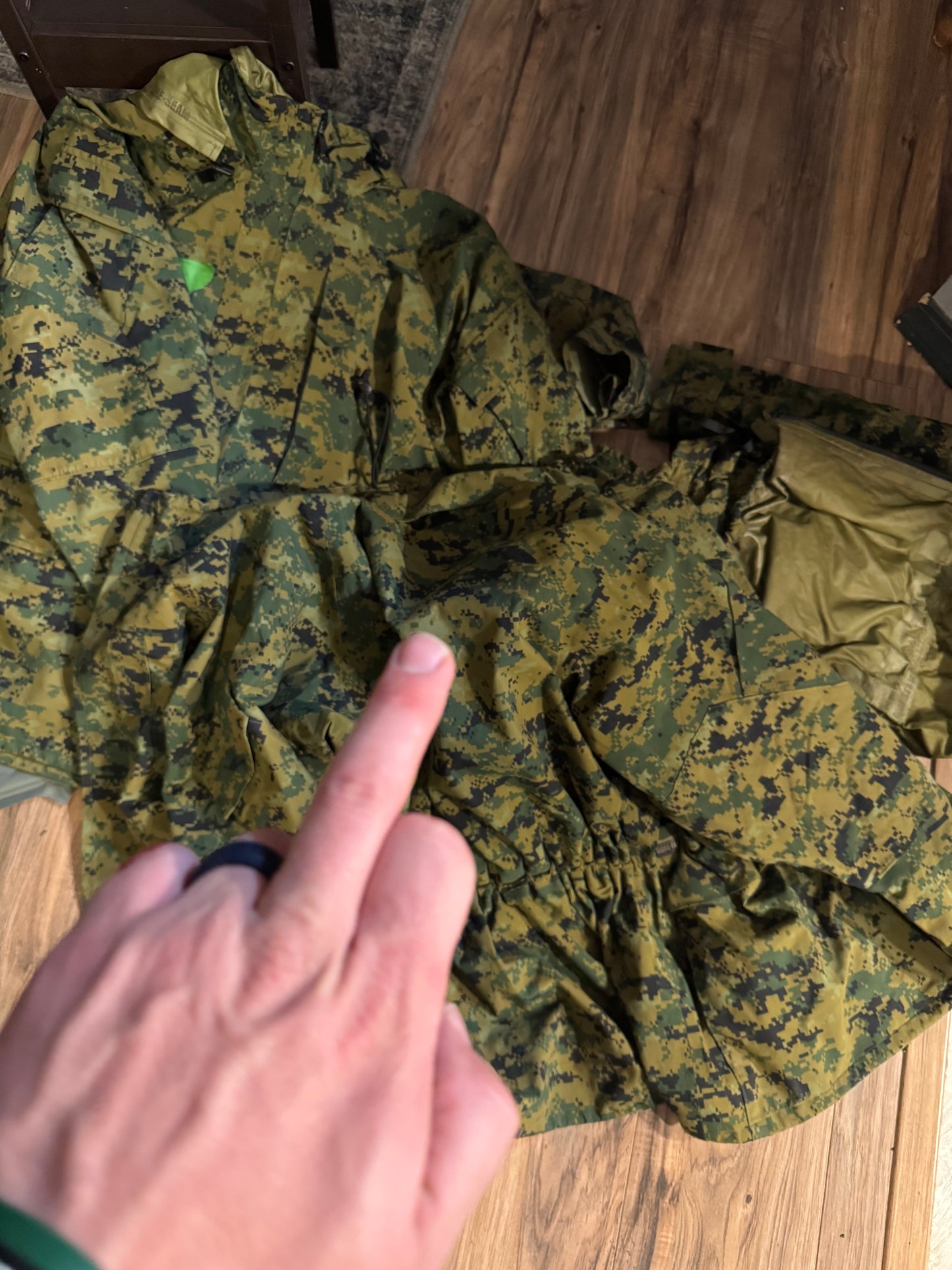 USMC Marpat Woodland Gore-Tex Jacket - Used