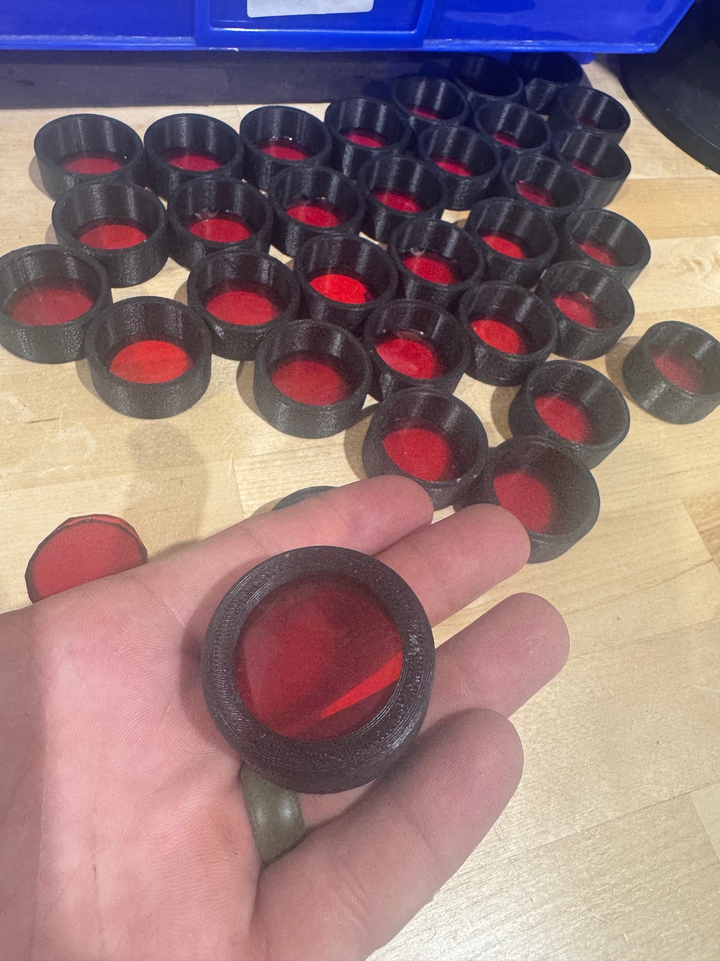 ODGG Red Light Filter Cap for Visible Lights