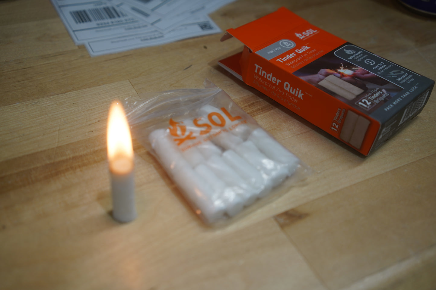 SOL Tinder Quik - 12 Pack