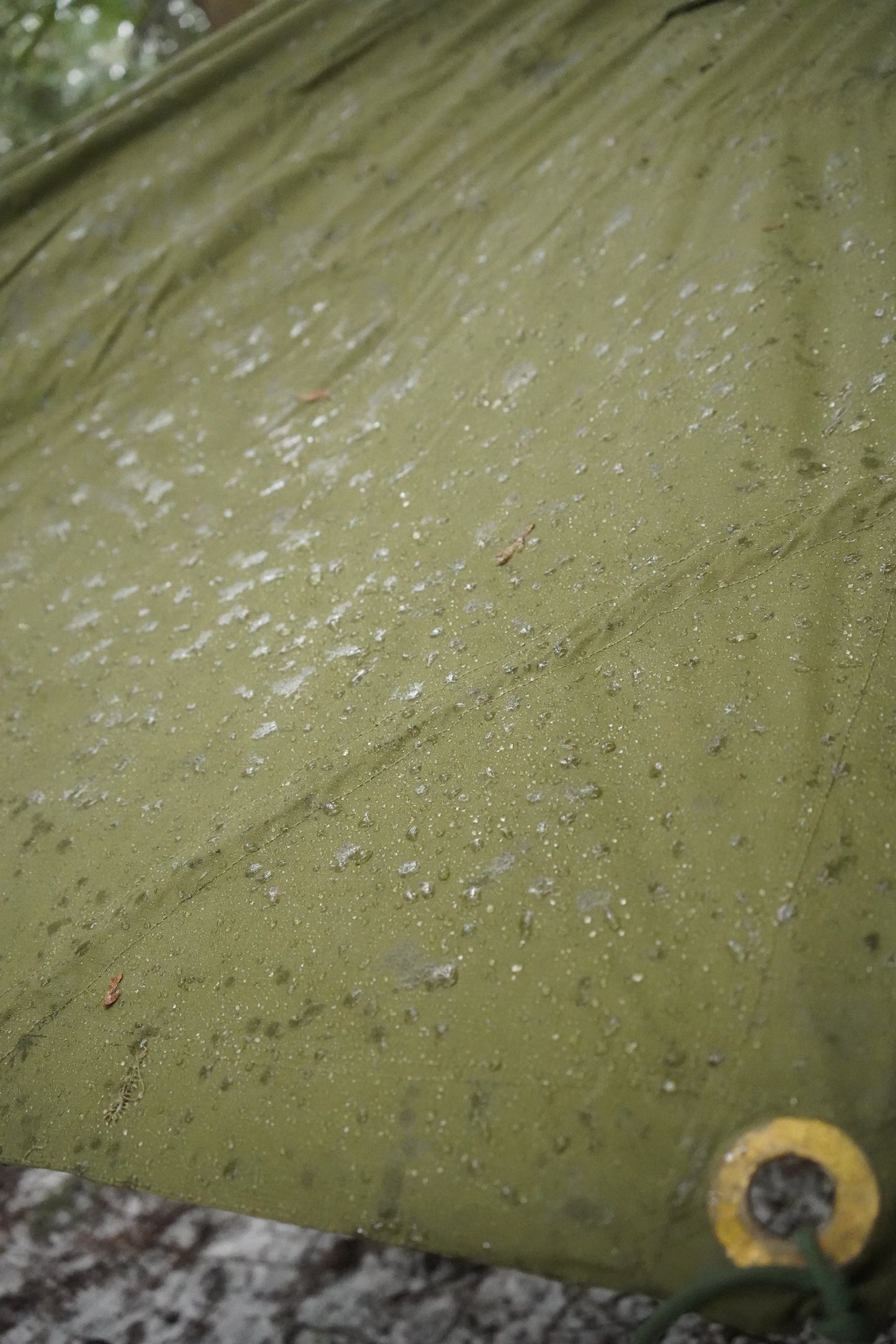 Romanian Military Canvas Half Shelter/Cape/Tarp