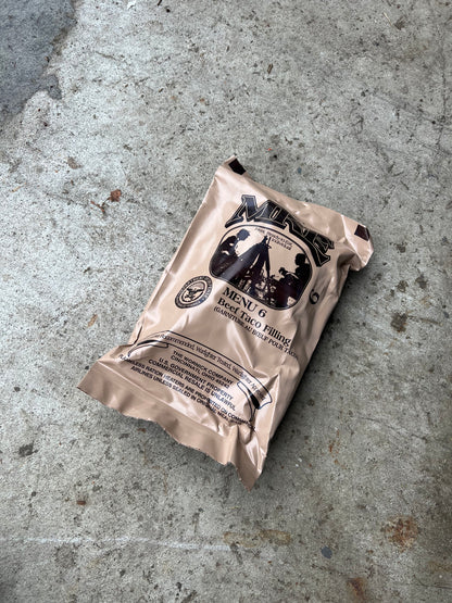 US Military Surplus Individual Meal Ready to Eat (MRE) - 1 Pack