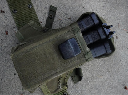 USGI LC-1 OD ALICE Triple Magazine Pouch