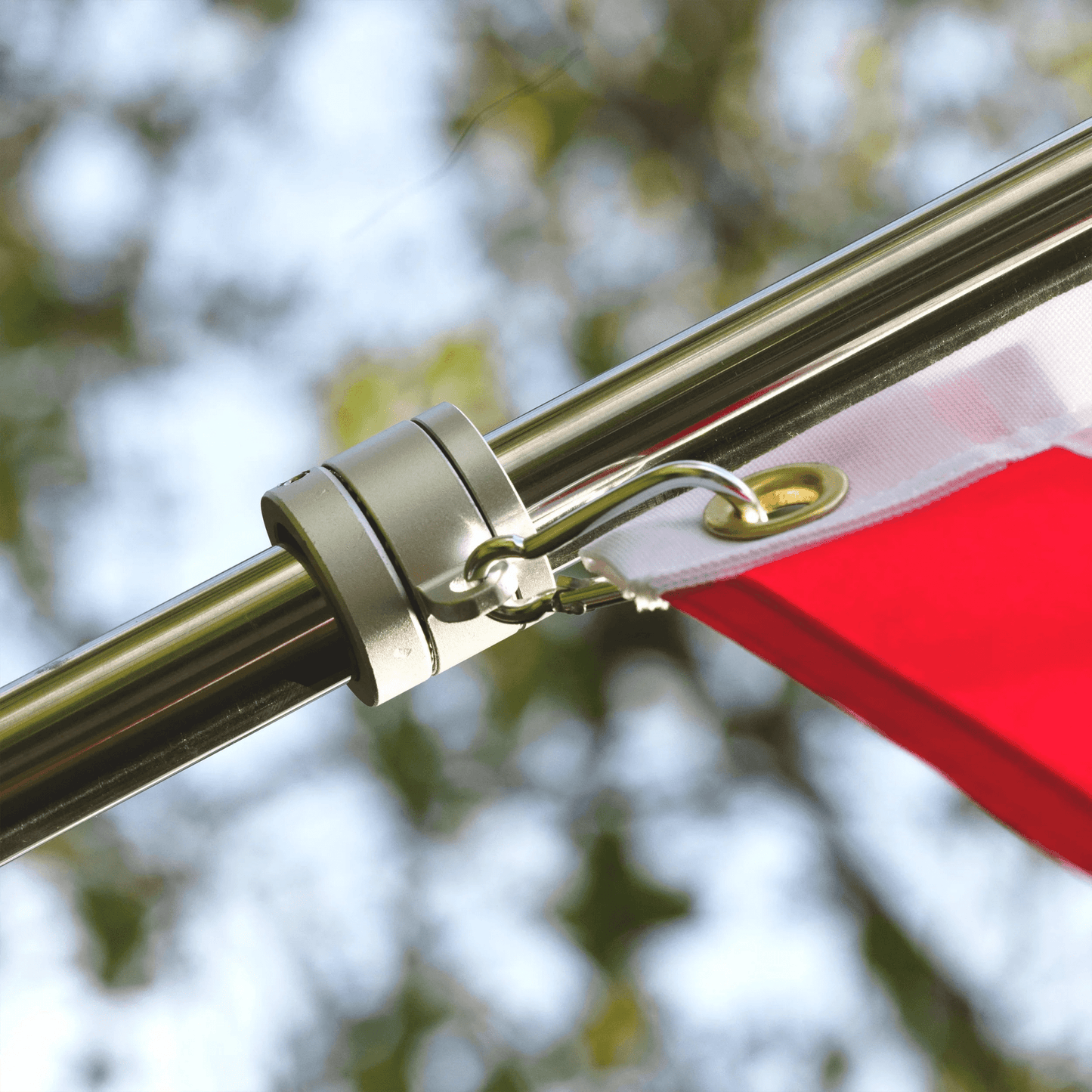 5-Section 6FT Stainless Steel Flagpole