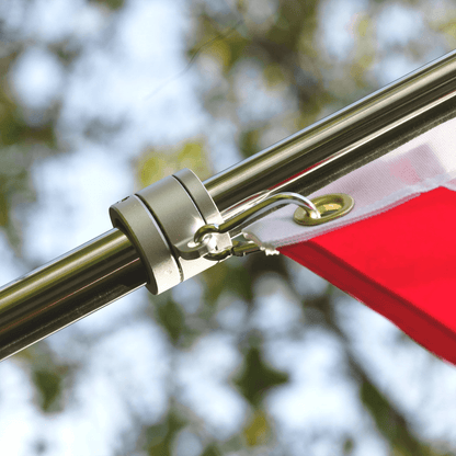 5-Section 6FT Stainless Steel Flagpole