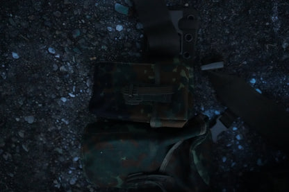 Saksan armeijan ylijäämäinen Flecktarn G3 -partiolaisen vyösetti