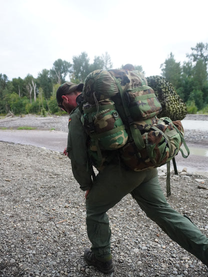 USGI MOLLE-ii M81 Woodland Rucksack and Parts