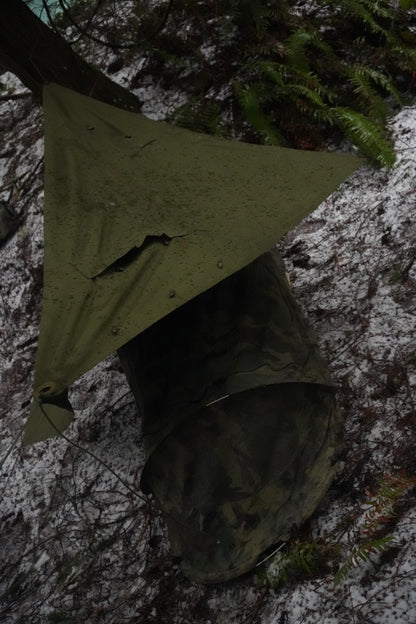 US Military issue Pop Up Tents - Used, One man bug net