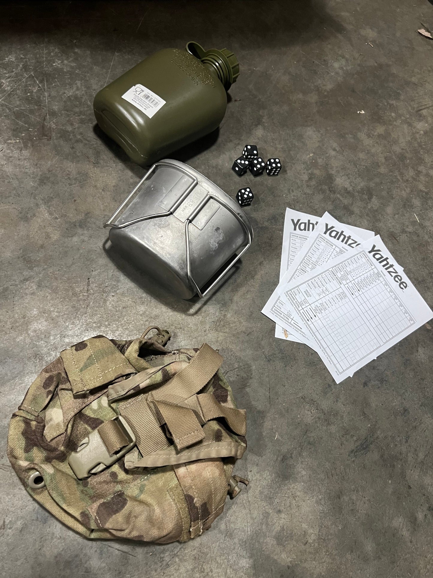 US Military Surplus MOLLE-ii Canteen/General Purpose Pouches - Multiple Patterns