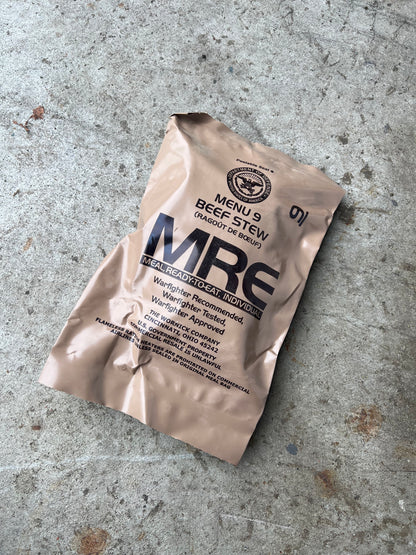 US Military Surplus Individual Meal Ready to Eat (MRE) - 1 Pack