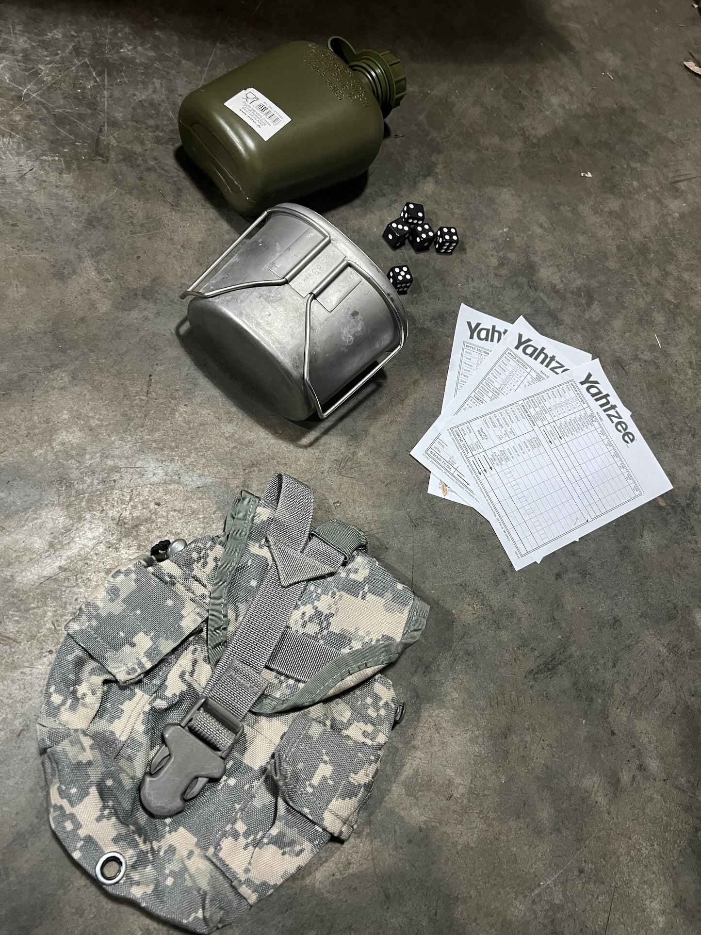 US Military Surplus MOLLE-ii Canteen/General Purpose Pouches - Multiple Patterns