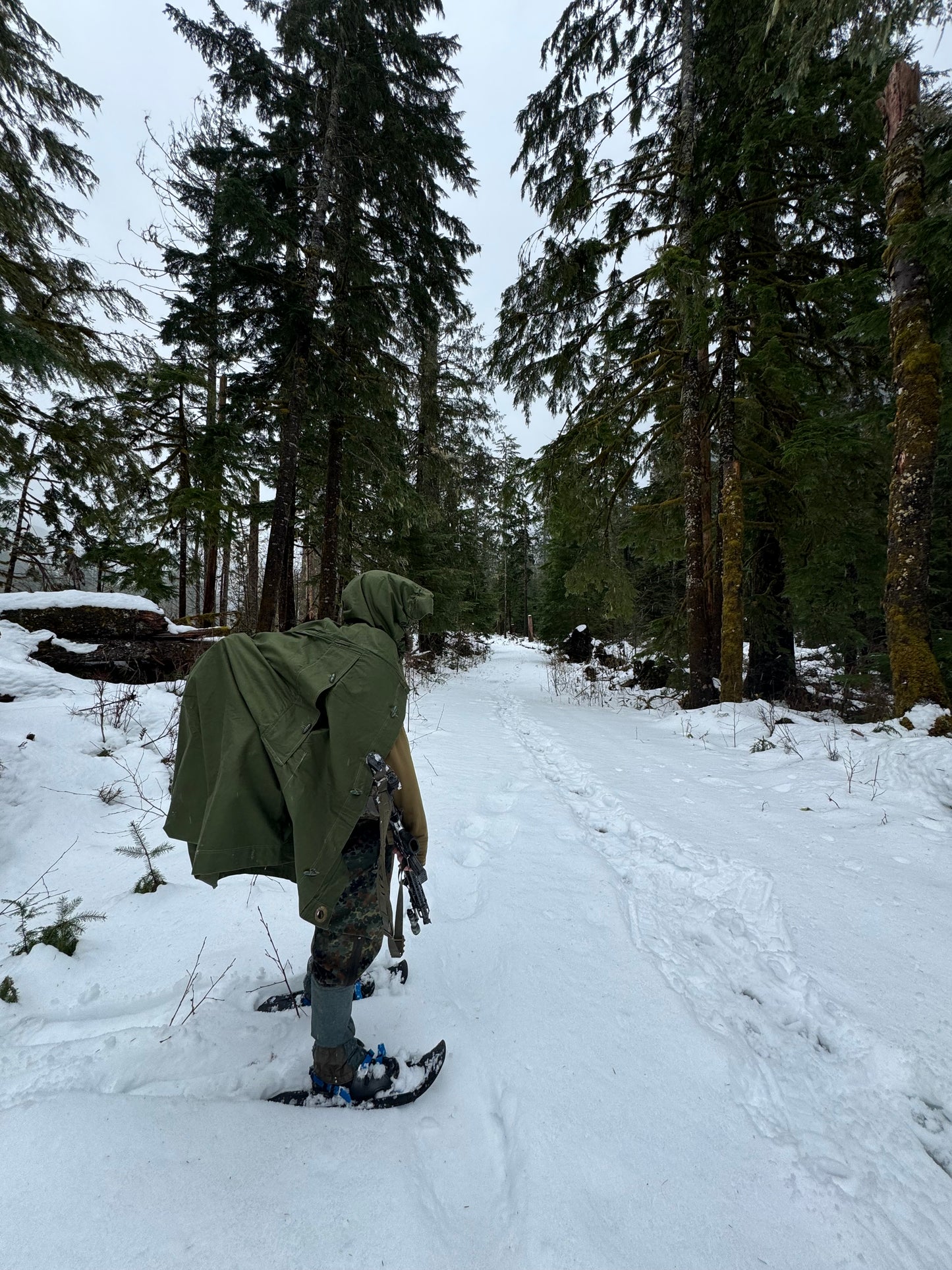 Romanian Military Canvas Half Shelter/Cape/Tarp