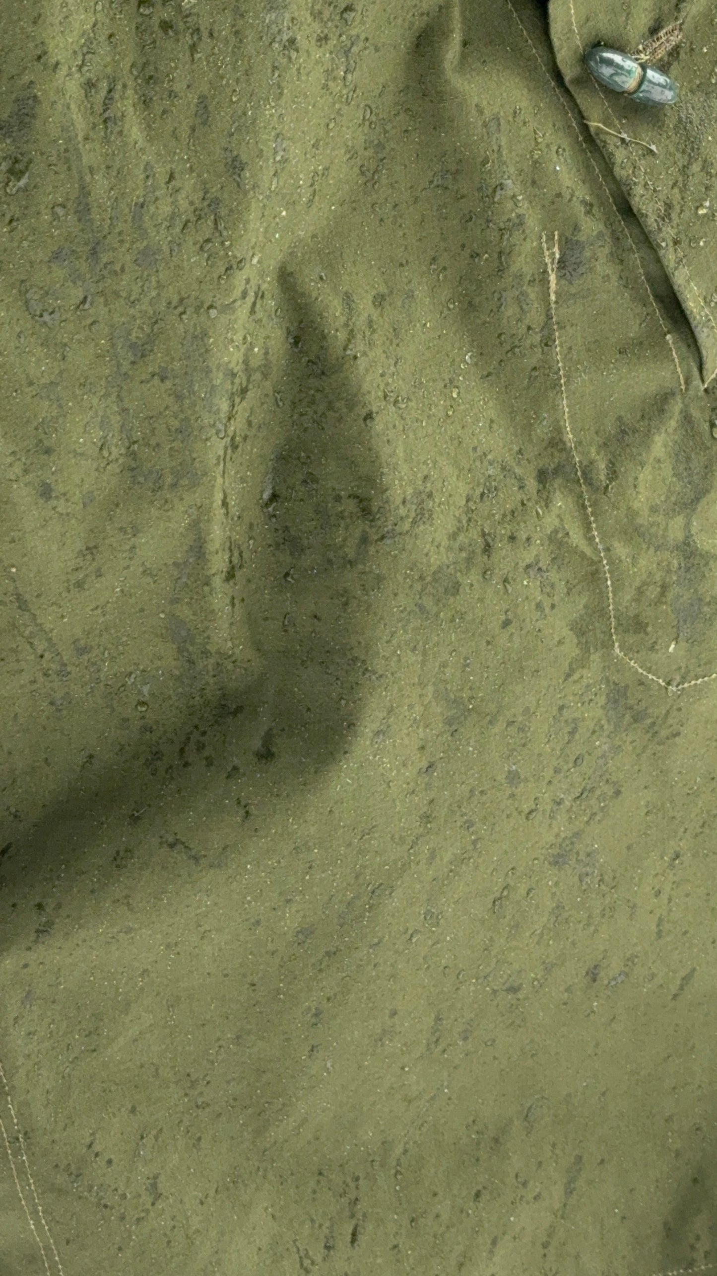 Romanian Military Canvas Half Shelter/Cape/Tarp