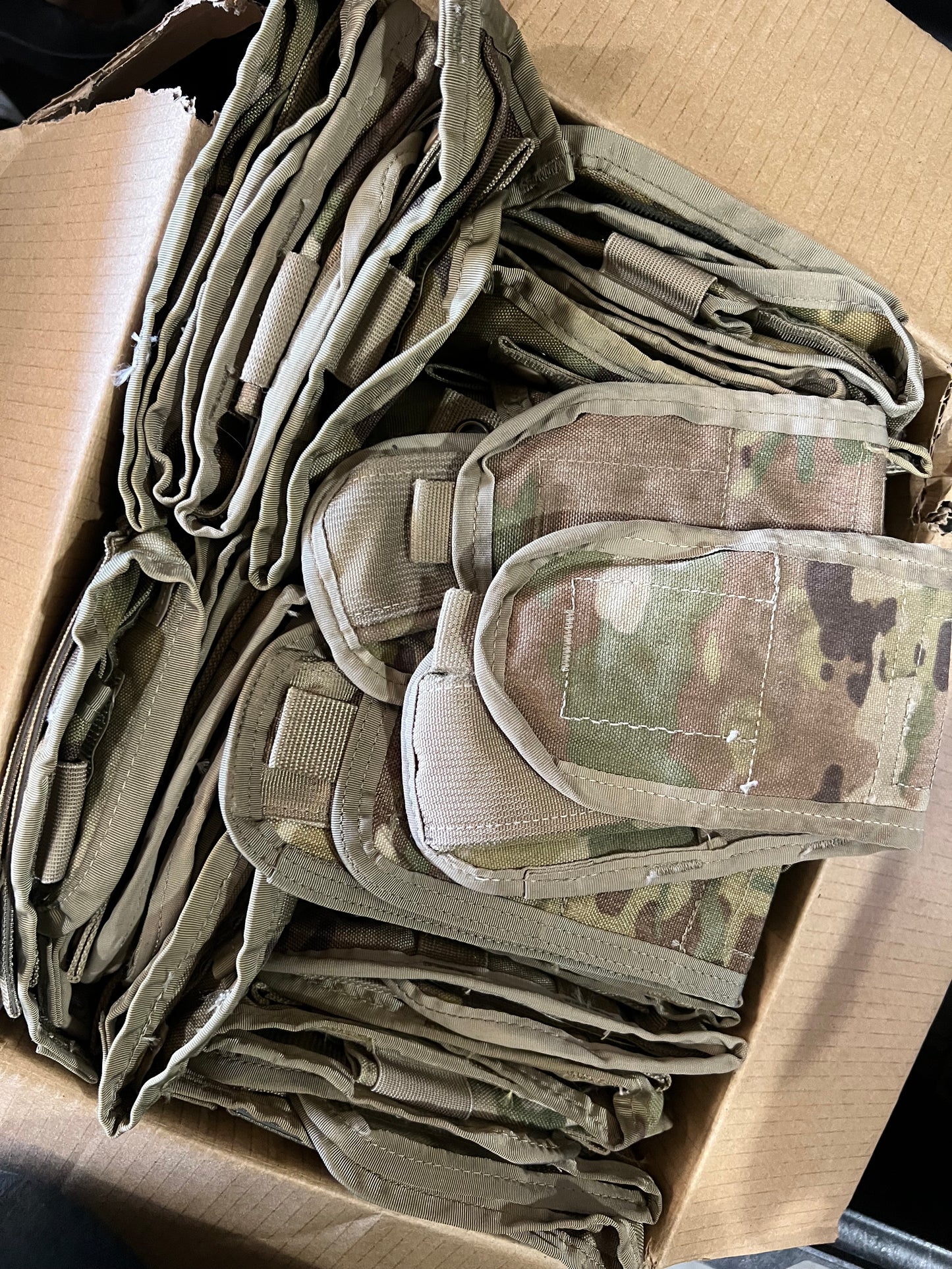 US Military Surplus MOLLE-ii Double Magazine Pouches - Multiple Patterns