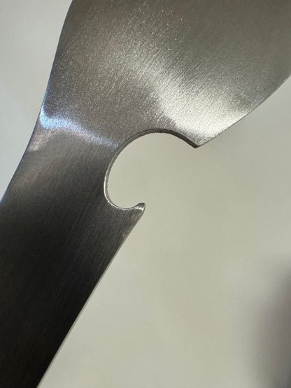TACTICALS Spork 5-in-1 -retkeilyvälineiden monitoimityökalu - ruostumatonta terästä