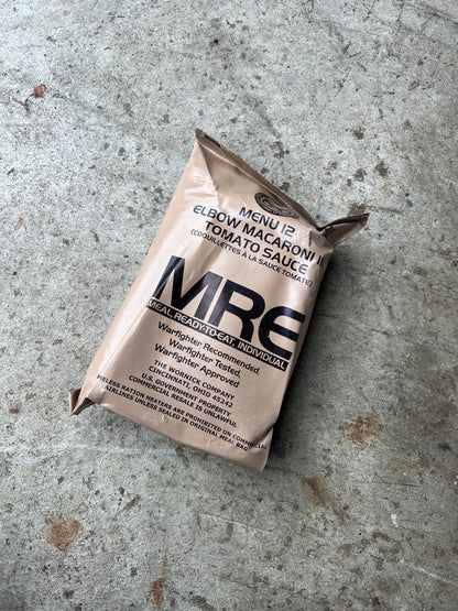 US Military Surplus Individual Meal Ready to Eat (MRE) - 1 Pack