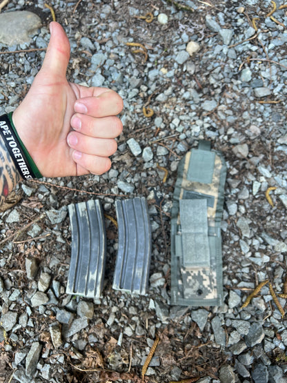 US Military Surplus MOLLE-ii Double Magazine Pouches