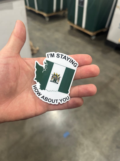 ODGG I'm Staying Sticker