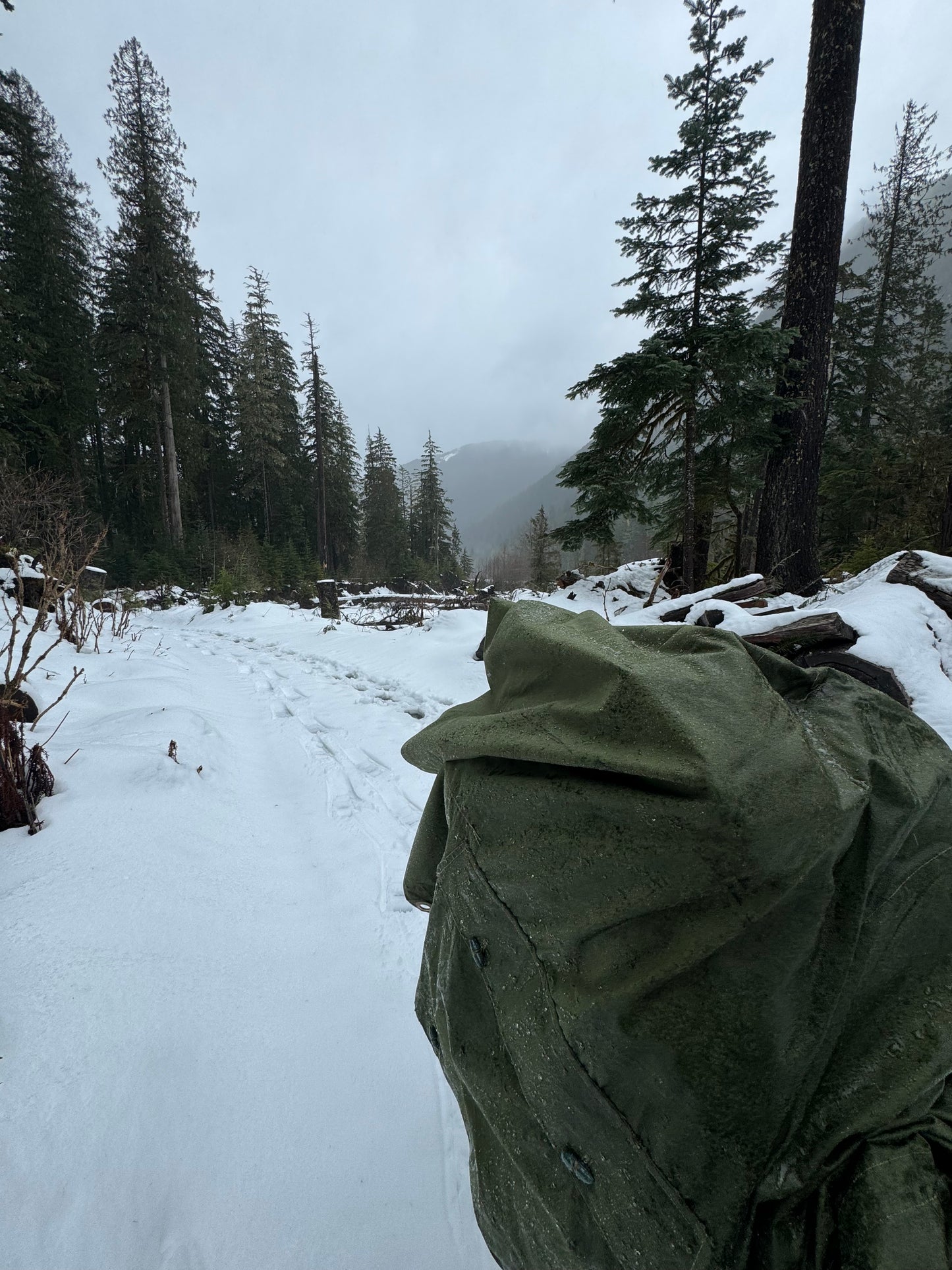 Romanian Military Canvas Half Shelter/Cape/Tarp
