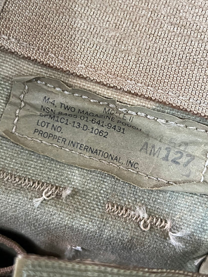 US Military Surplus MOLLE-ii Double Magazine Pouches