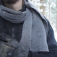 East German Cold War Era Wool Scarf