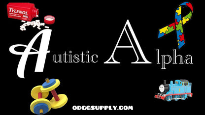 ODGG Autistic Alpha -tarra