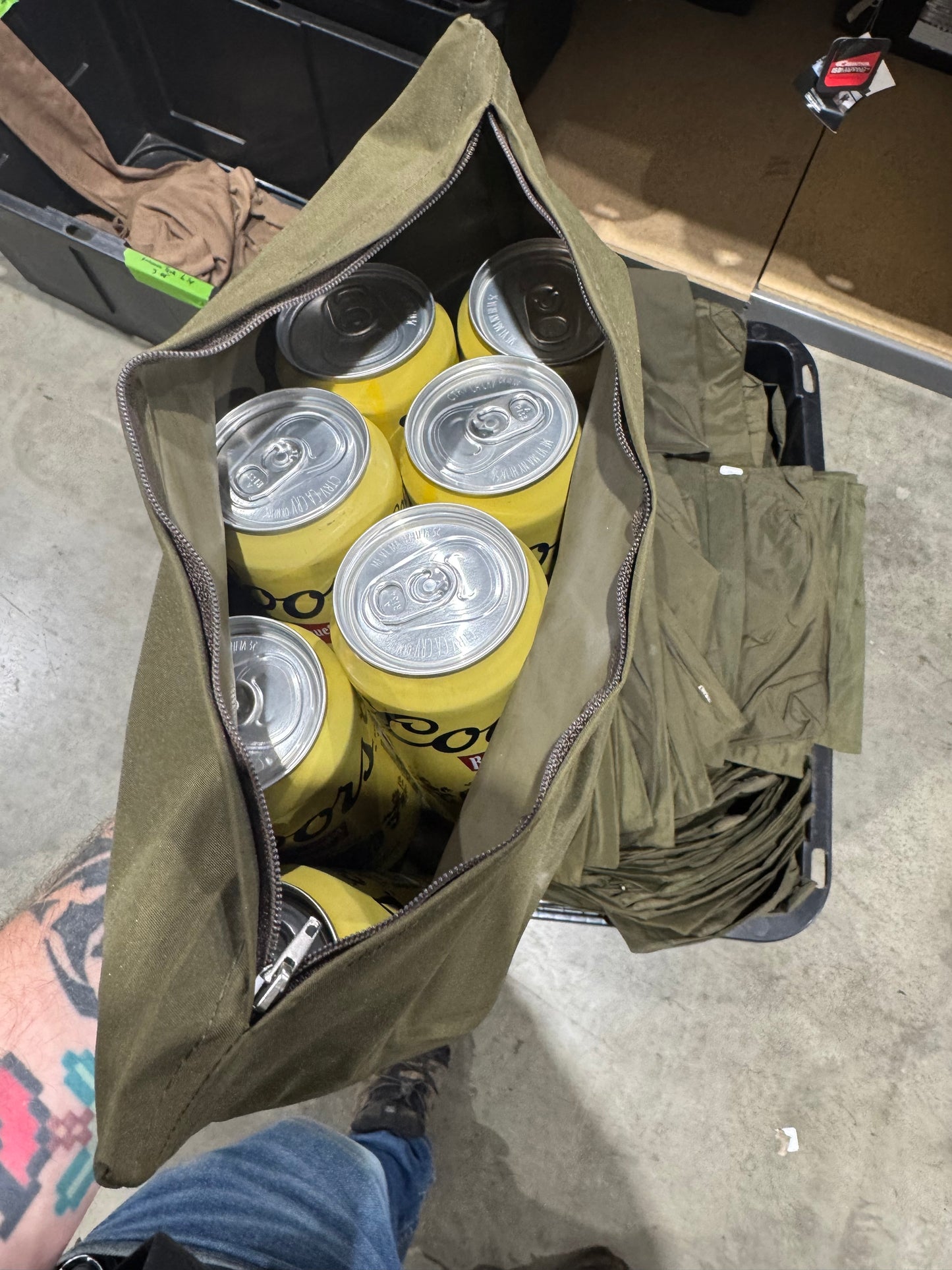 Czech Surplus OD Ditty Bag