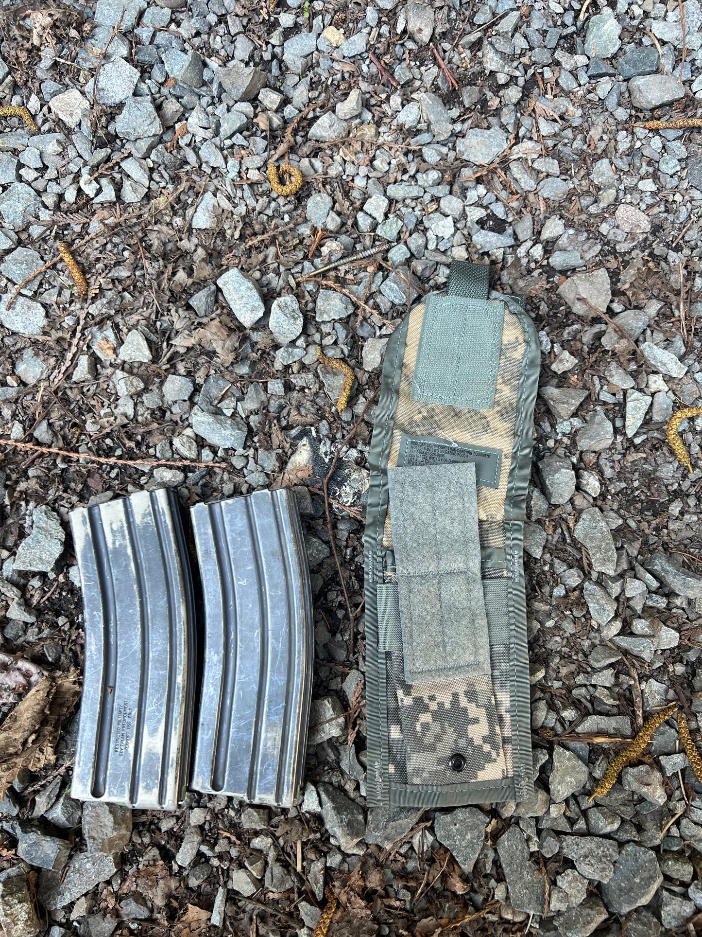 US Military Surplus MOLLE-ii Double Magazine Pouches - Multiple Patterns