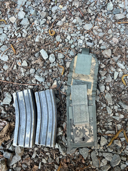 US Military Surplus MOLLE-ii Double Magazine Pouches