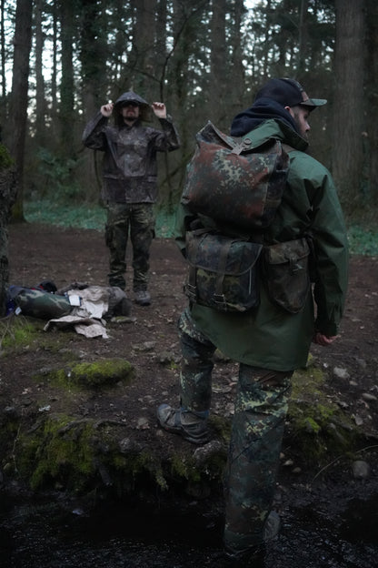 Saksan armeijan ylijäämäinen Flecktarn G3 -partiolaisen vyösetti
