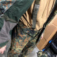 German Military Flecktarn Goretex Wet Weather Suspenders - Surplus