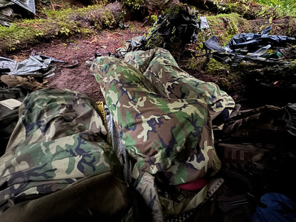 USGI Woodland Bivouac -suojapeite (Bivvy) - Ylijäämä