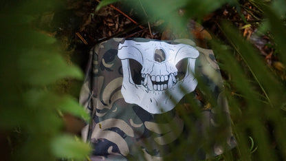 ODGG Gorilla Skull -puolinaamari / säärystimet