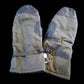 German Military Surplus OD Lined Mittens - Used