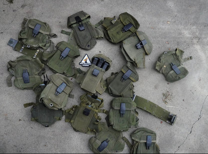 USGI LC-1 OD ALICE Triple Magazine Pouch