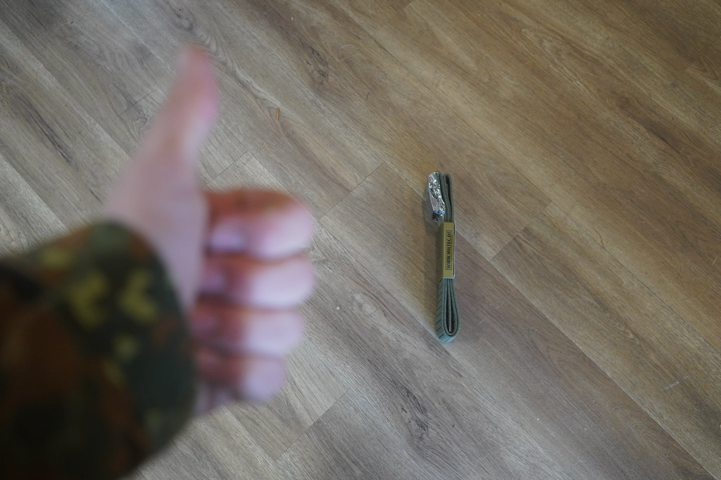 MIL-TEC OD/Black 40mm Belt with Stone-Washed Buckle