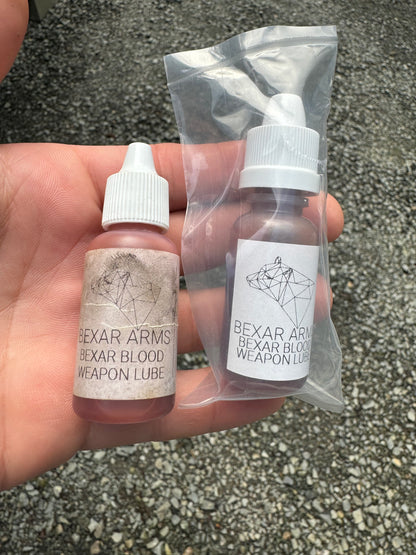 Bexar Arms, Bexar Blood Premium Weapon Lubricant (Gun lube)