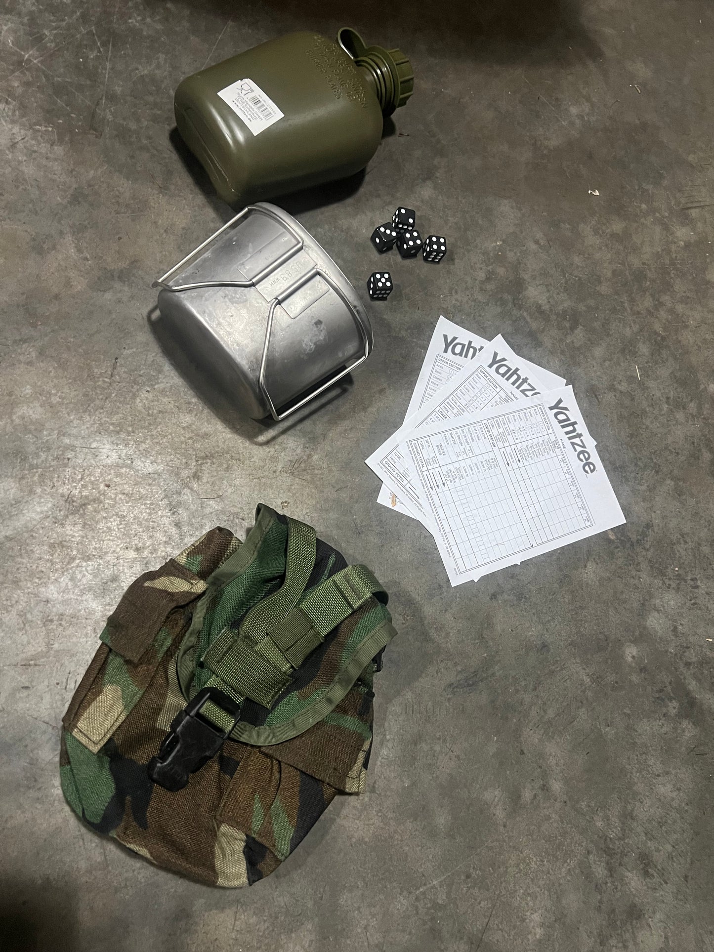 US Military Surplus MOLLE-ii Canteen/General Purpose Pouches - Multiple Patterns