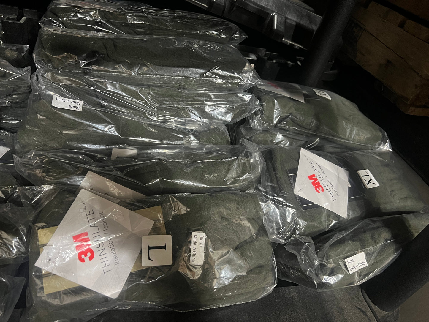 MIL-TEC Thinsulate Fleece Gloves - Olive Drab