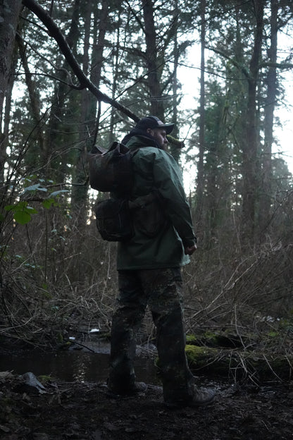 Saksan armeijan ylijäämäinen Flecktarn G3 -partiolaisen vyösetti