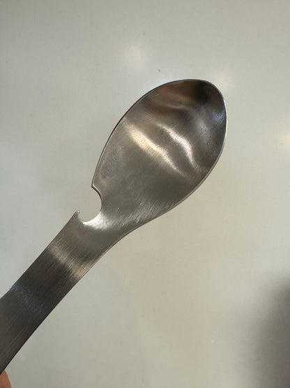 TACTICALS Spork 5-in-1 -retkeilyvälineiden monitoimityökalu - ruostumatonta terästä