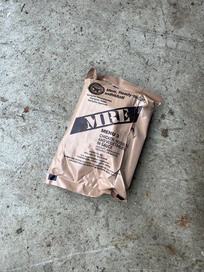 US Military Surplus Individual Meal Ready to Eat (MRE) - 1 Pack