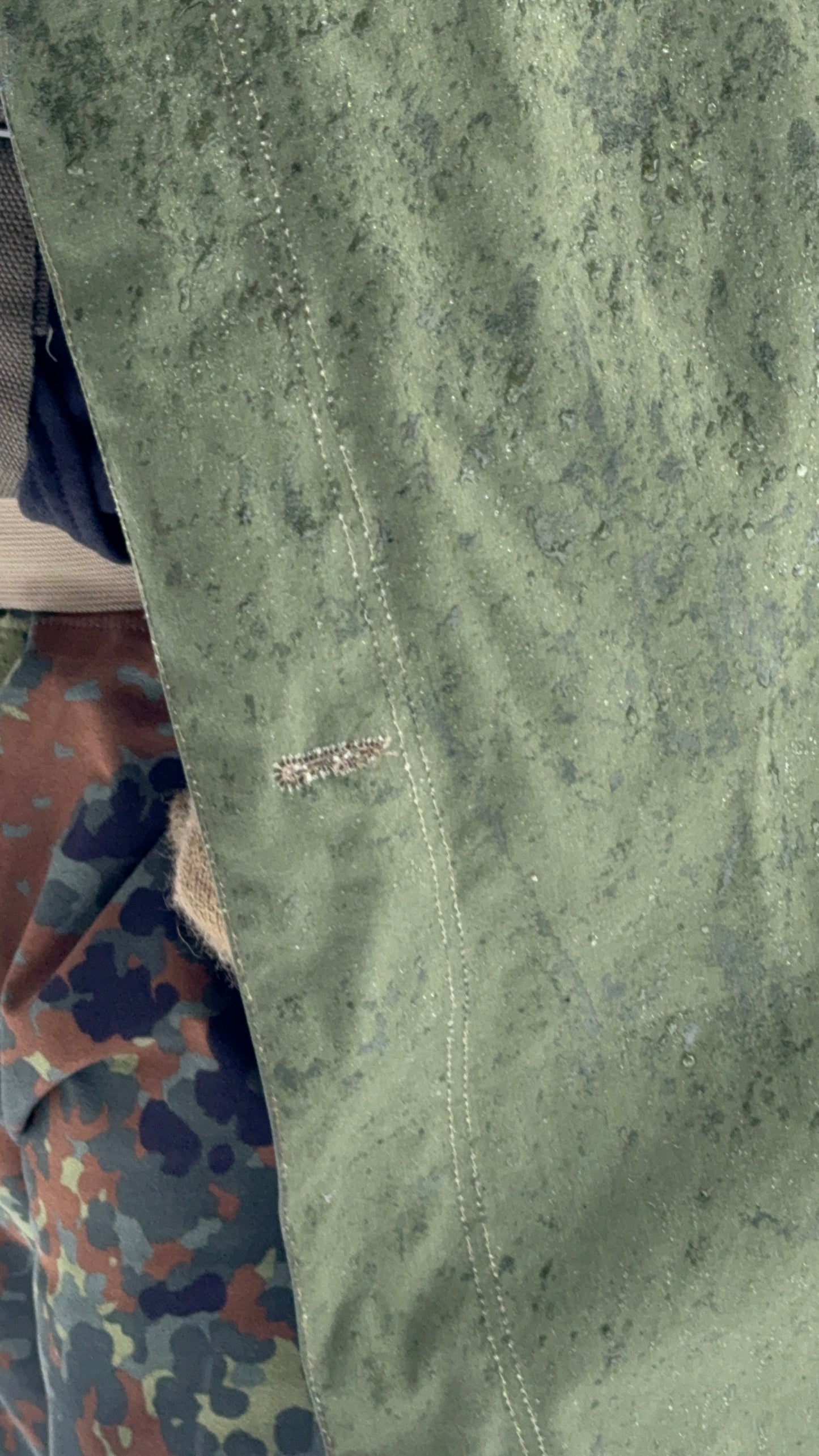 Romanian Military Canvas Half Shelter/Cape/Tarp