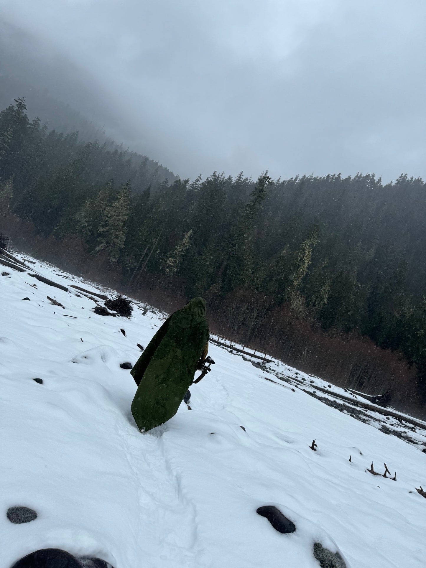 Romanian Military Canvas Half Shelter/Cape/Tarp