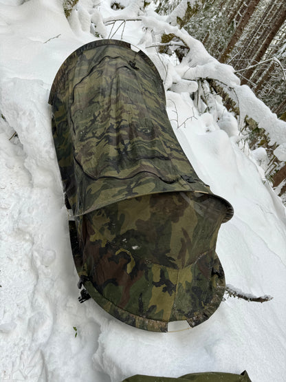 US Military issue Pop Up Tents - Used, One man bug net