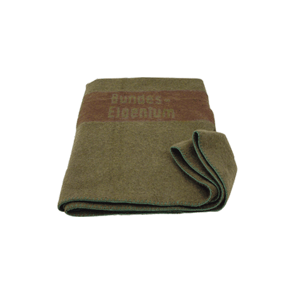 German Military Bundeswehr Wool Blankets (Bundeseigentum)