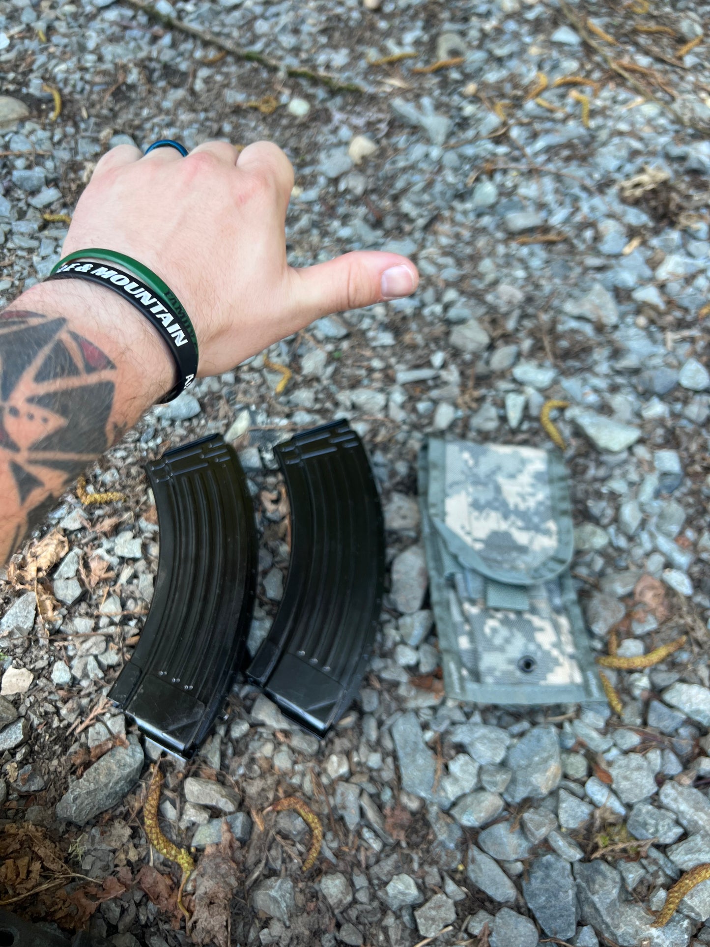 US Military Surplus MOLLE-ii Double Magazine Pouches - Multiple Patterns