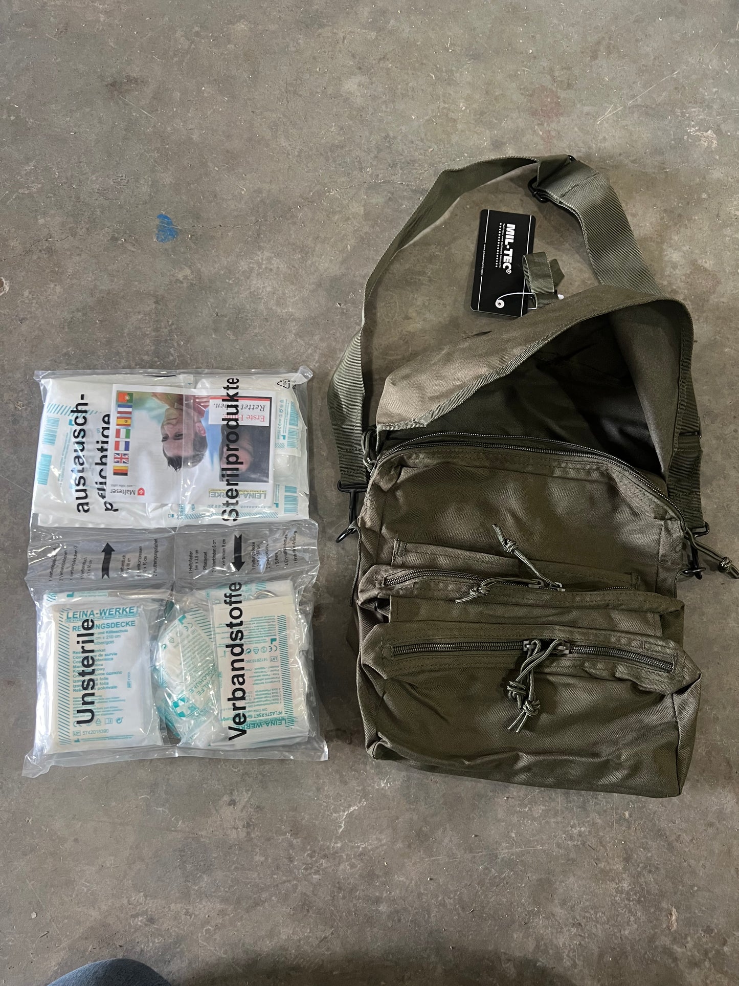 MIL-TEC USGI Medical Satchel - Reproduction