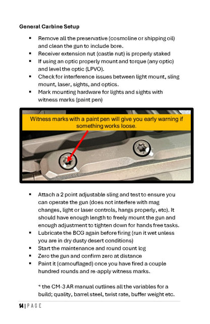 Citizen Carbine Handbook (Field Reference 3)